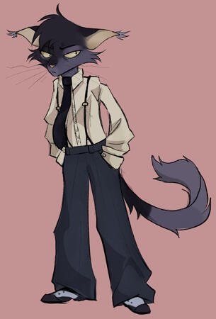 Lackadaisy style test