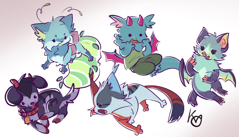 Artfight - multiple people